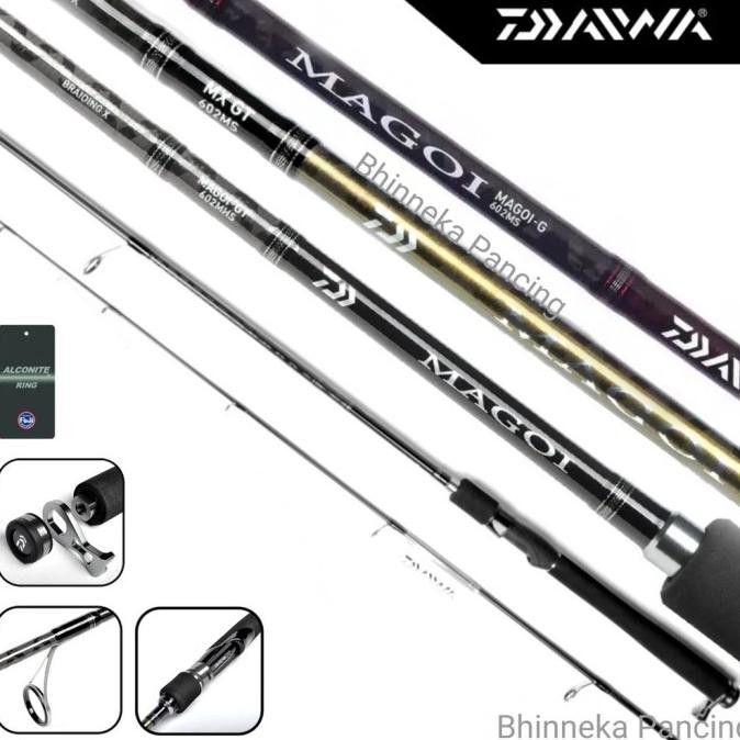 Joran Daiwa Magoi-G Mx 562 | 602 | Galatama Rod | Ikan Mas | Bawal | L