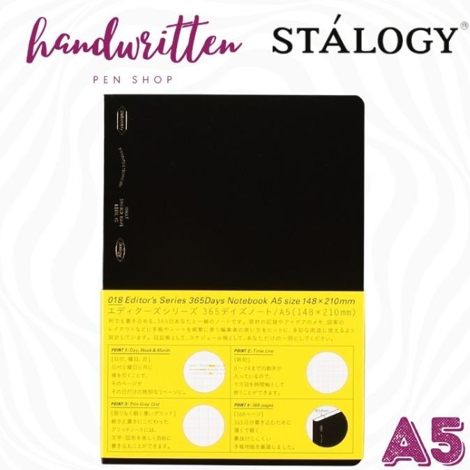

STALOGY 365 Days Fountain Pen Notebook Journal A5