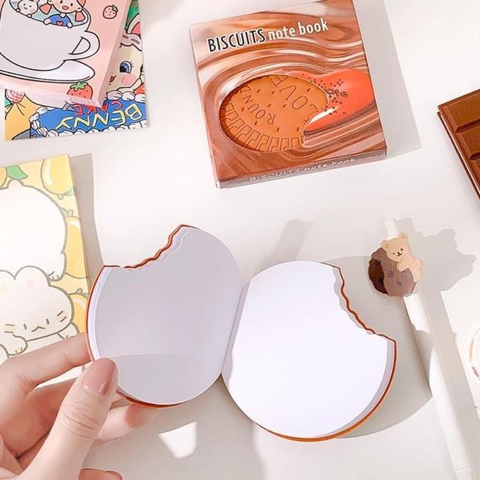 

Notebook Buku Mini Note Lucu Motif Biscuit dan Chocolate - MP08 Kertas Cokelat Paper Stationery