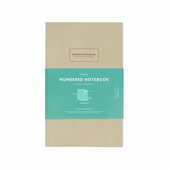 

NEW Kokuyo Numbered Notebook A5