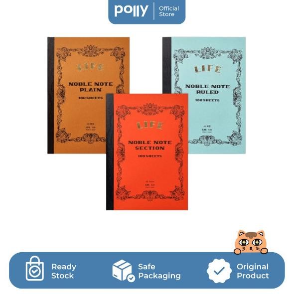 

LIFE Noble Notebook A5, B5, & B6