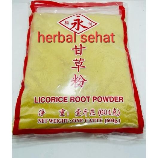 

1 Ilogram Gan Cao Fen Aar Mani Bubu Am Cho Co Tepung Erbu Licce Root Powder