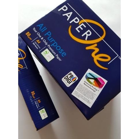 

PAPER ONE 80GR A4 / KERTAS FOTOCOPY / KERTAS PRINT / KERTAS PAPER ONE