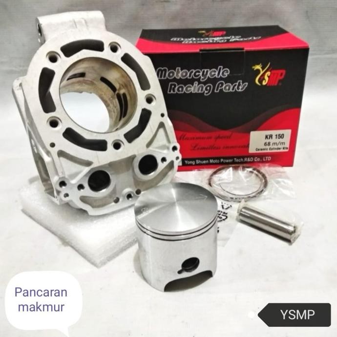 Ceramic Cylinder Kit /Blok Seher 68Mm Motor Kr150 Ninja/Merek Ysmp Original Dan Terlaris