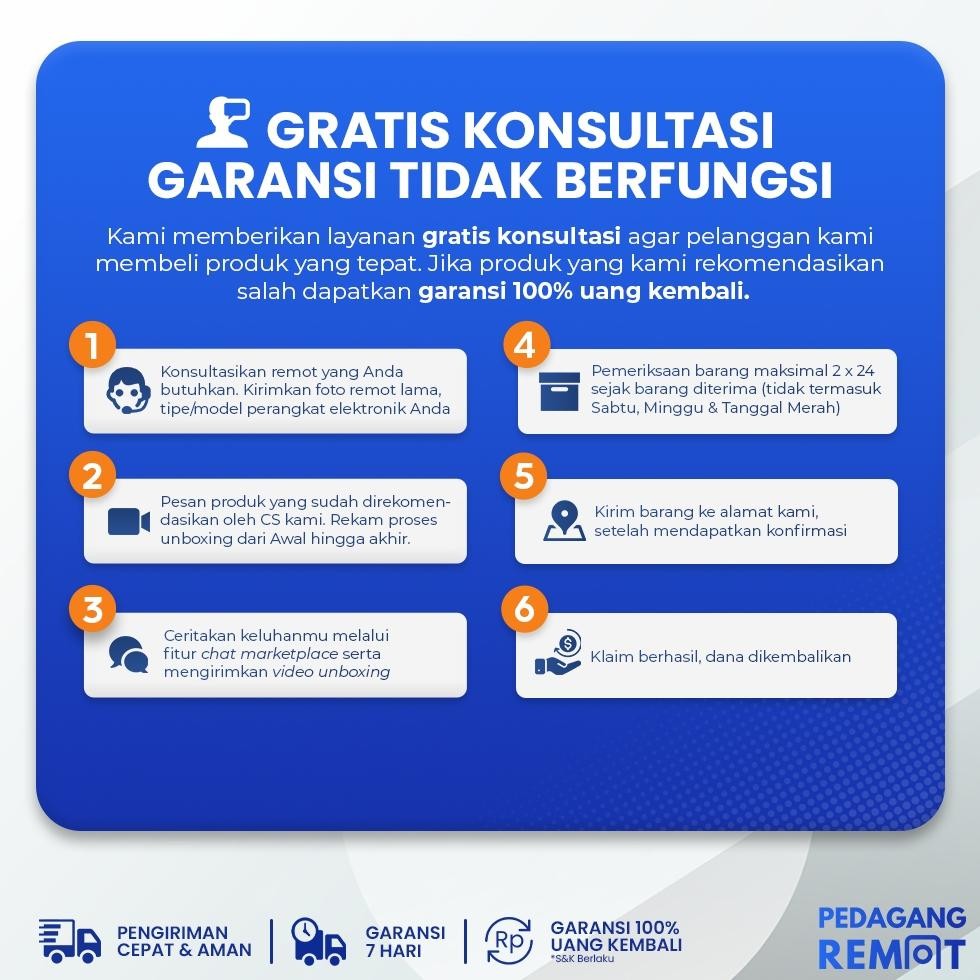 AZQ-16 Remot Remote TV Mito 3255 / Ichiko LCD LED Android Smart TV (S3998 S4998 S5568 S6558) Multi U