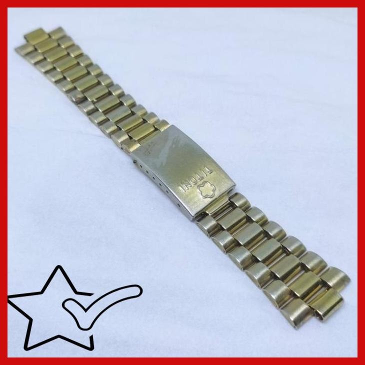 [RHV] TITONI WATCH BRACELET VINTAGE RANTAI JAM TANGAN ANTIK PART ARLOJI LAWAS KLASIK TITONI SWISS VI