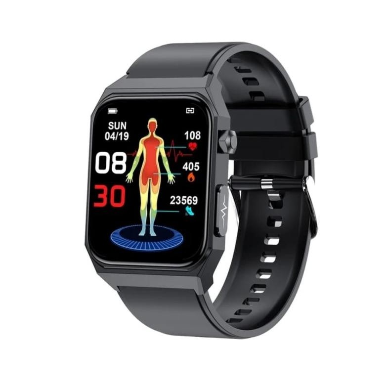 NORTH EDGE E530 ECG Smart Watch Gula Darah Tekanan Darah Suhu Tubuh