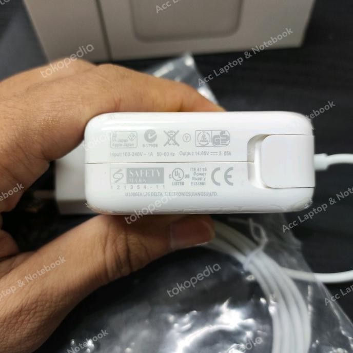 Sale Original Adaptor/Charger Macbook Air 2012 2013 2014 2015 2016 2017 45W