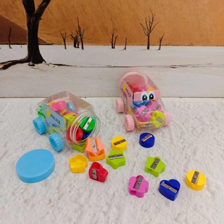 

Sale Serutan Toples (1 Toples Isi 24Pc)/Rautan Toples/Penyerut/Sharpener