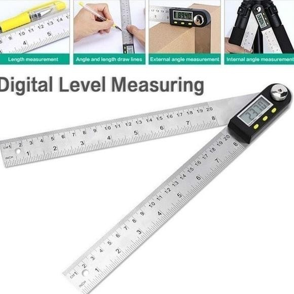 

BEBAS ONGKIR - DIGITAL PROTACTOR FINDER PENGGARIS SIKU STAINLESS STEEL TH2810