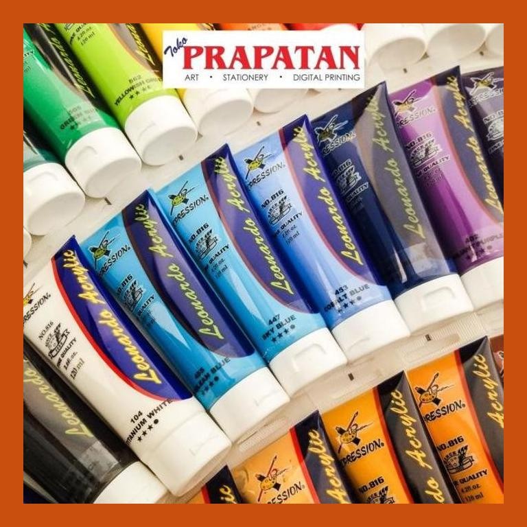

[ PERALATAN LUKIS / GAMBAR ] XPRESSION ACRYLIC PAINT 120 ML / CAT AKRILIK XPRESSION COD