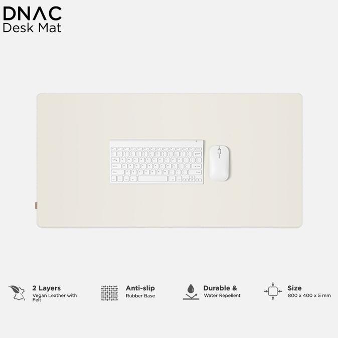 Sale Desk Mat Dnac - Minimalistic Desk Mat Mousepad Leather From Dnac Gray