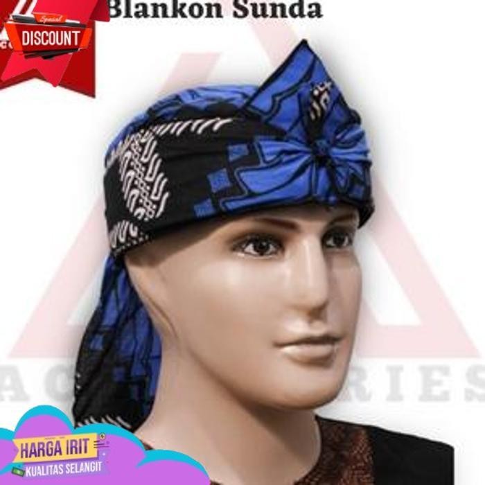 Terbaik Iket Blankon sunda dewasa & anak tradisional model tutup udeng batik topi cowok