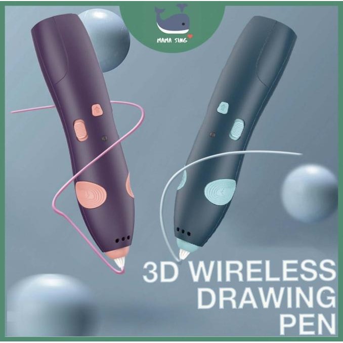 

3D Stereoscopic Printing Pen Mama Sing - for 3D Drawing - Berkualitas
