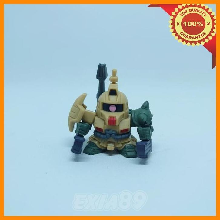 [exi] sd gundam figure gashapon ms-06k zaku cannon bandai 2107001