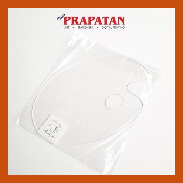 

[ PERALATAN LUKIS / GAMBAR ] PALET AKRILIK ART KREATION BENING 3MM 30X20CM GOOD QUALITY