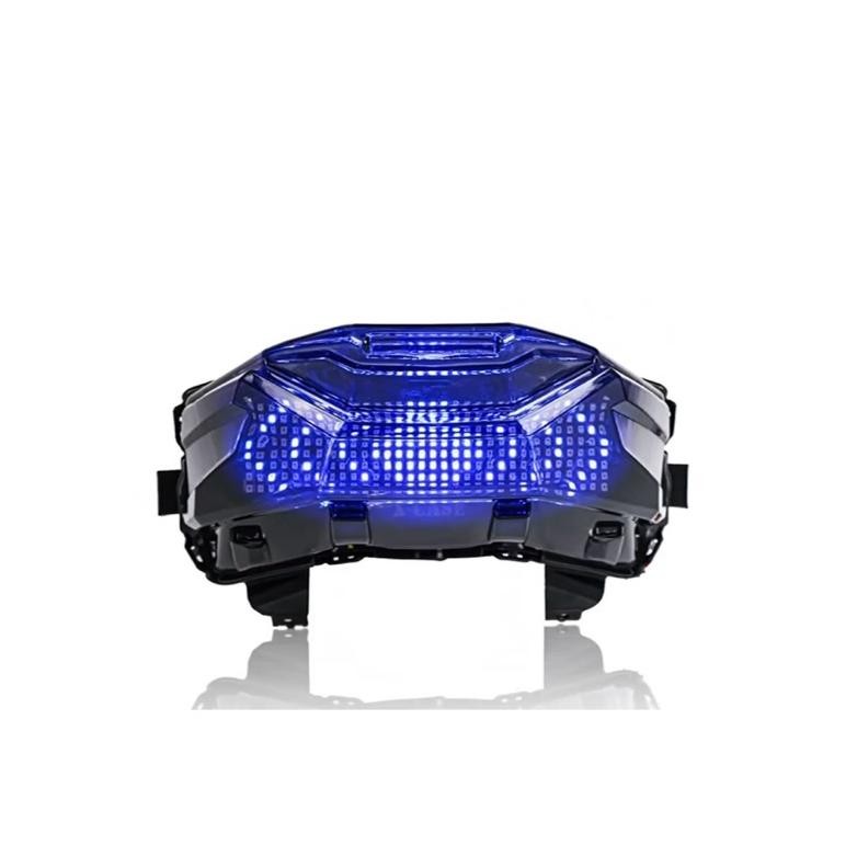 LAMPU STOP VARIO 160 COLOSEUM RUNNING TEXT ANIMASI 16 MODE PLUS MAGNET STOPLAMP VARIO 160 X-CASE
