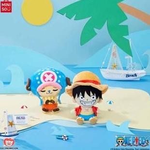 MINISO X ONE PIECE BONEKA CHOPPER 27CM BONEKA ONE PIECE DOLL BONEKA LUFFY - CHOPPER TOYS 1204T