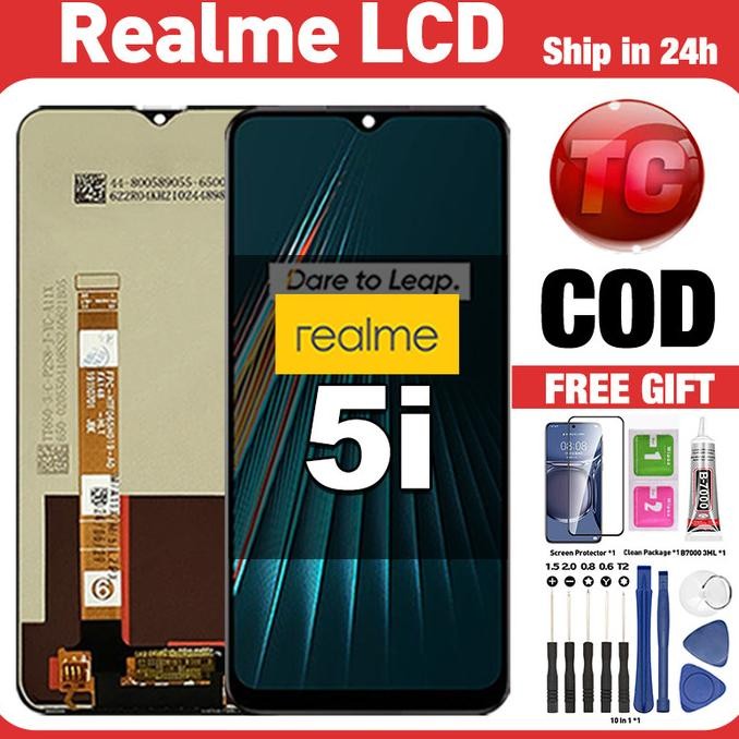 NEW Original Lcd Realme 5i fullset ori asli Layar hp touchscreen Sentuh Versi Tinggi COD