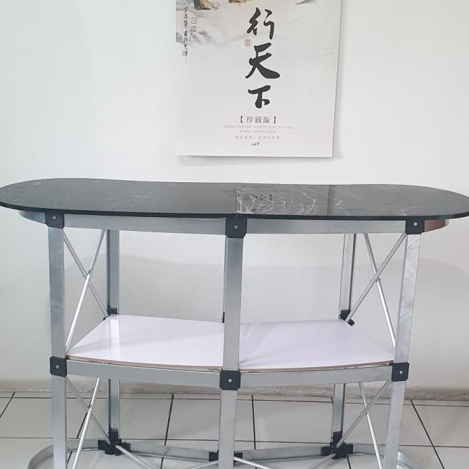 new  Promotion Desk ( Dengan Cetakan ) / Event Desk / Pop Up Table murah