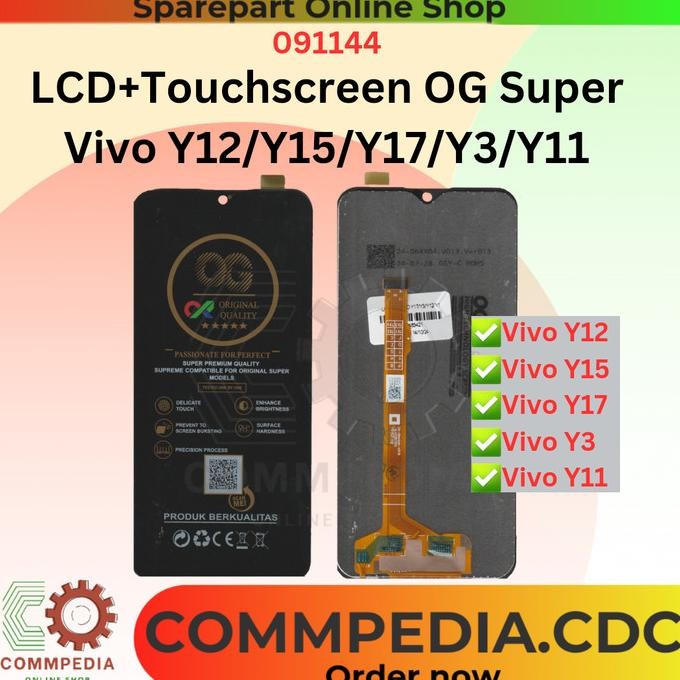 TERMURAH - LCD Vivo Y12/Y15/Y17/Y3 2019 +Touchscreen