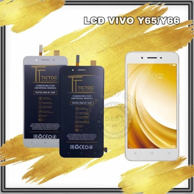 TERLARIS - lcd touchscreen vivo y65 / y66 original baru