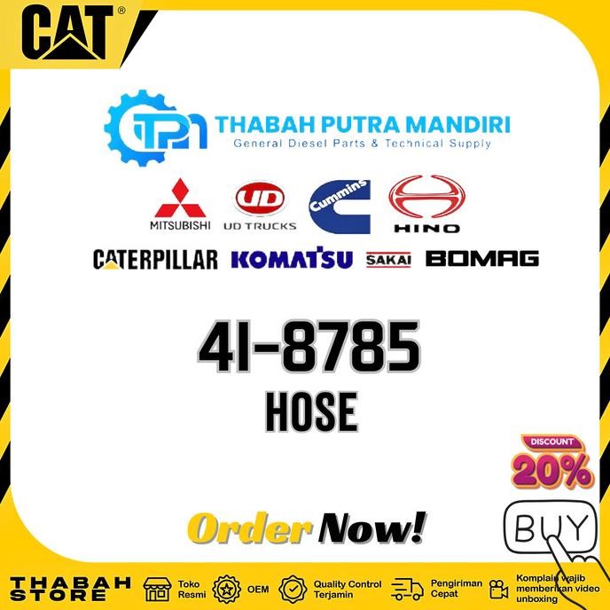 4I8785/4I-8785 : HOSE CATERPILLAR PARTS 1204T