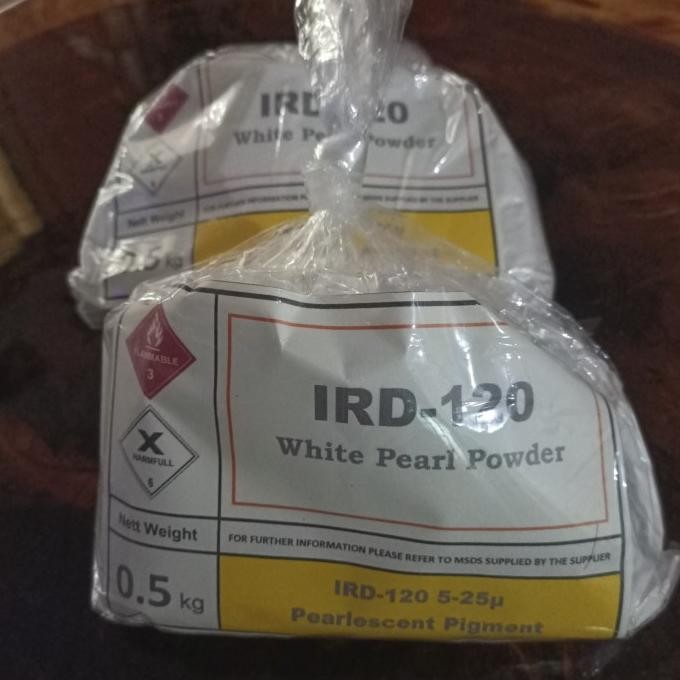 

CO White Pearl Powder Pigment (Metalic Silver)