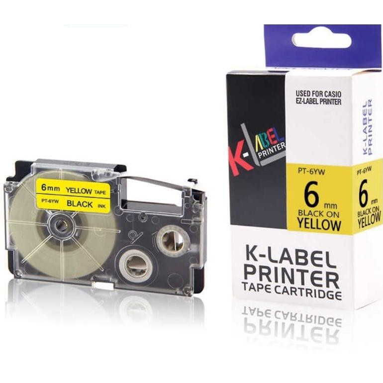 

GC27 Refill K-Label Printer EZ Label 6MM Compatible Casio Tape Cartridge Berkualitas