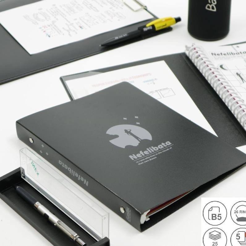

Bante Binder B5 26 Ring Aethetic Eluif