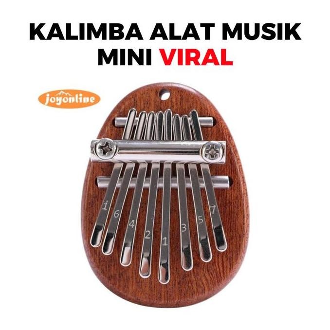 KALIMBA ALAT MUSIK AESTHETIC ACRYLIC KIMI MINI 17 KEYS PIANO TRADISIONAL JA25 1304T