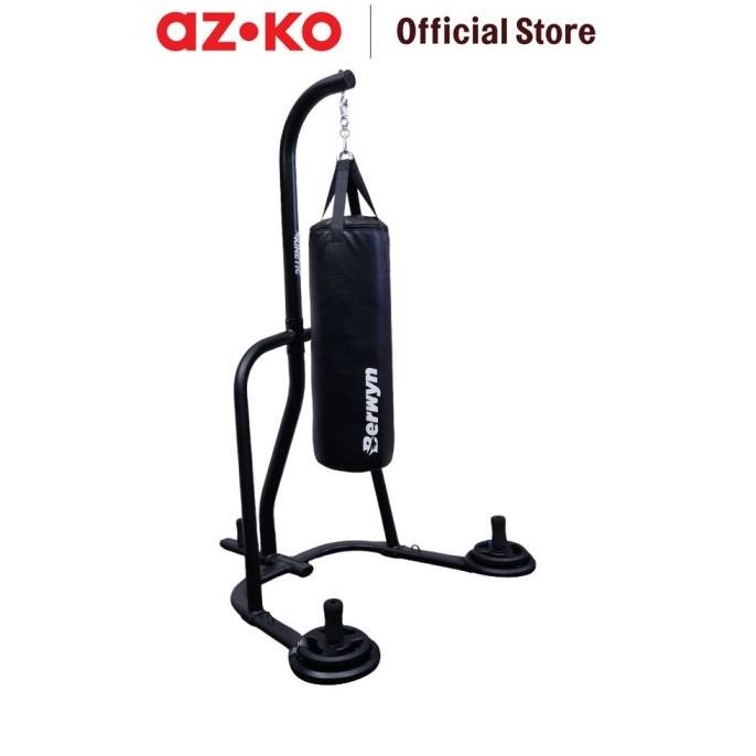 Terlaris Azko Berwyn Samsak Tinju - Hitam Punching Bag Perlengkapan Bela Diri Peralatan Boxing Dan M