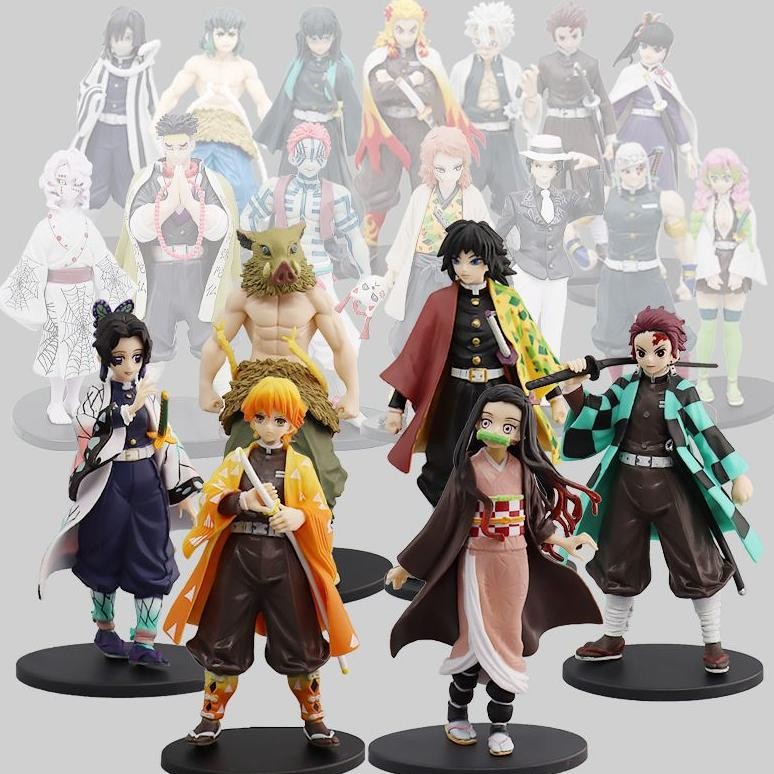 ACTION FIGURE DEMON SLAYER / MINIATUR DEMON SLAYER / DEMON SLAYER MANGA ANIME FS Murah