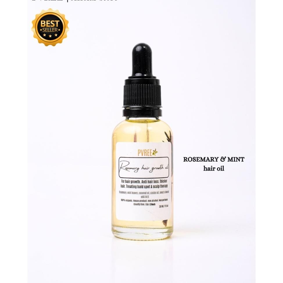 Nya Rambut Roemary Organi Roemary Hair Growth Oil Perawatan Rambut Ronto Hair Oil Hair Beard Oil Hai