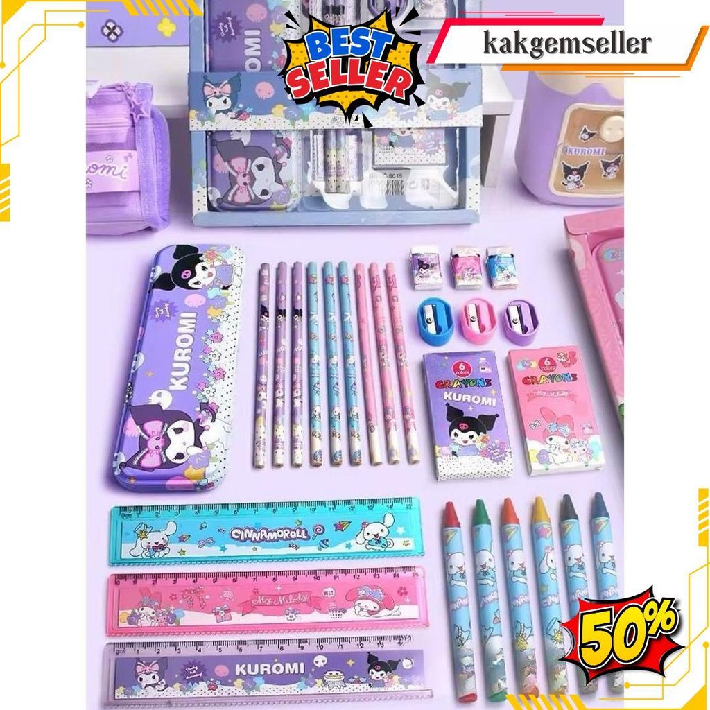 

Kotak Pensil Alat Tulis Tempat Pensil Aesthetic Perlengkapan Sekolah Alat Tulis Lengkap Set 7 In 1 Termurah Banget