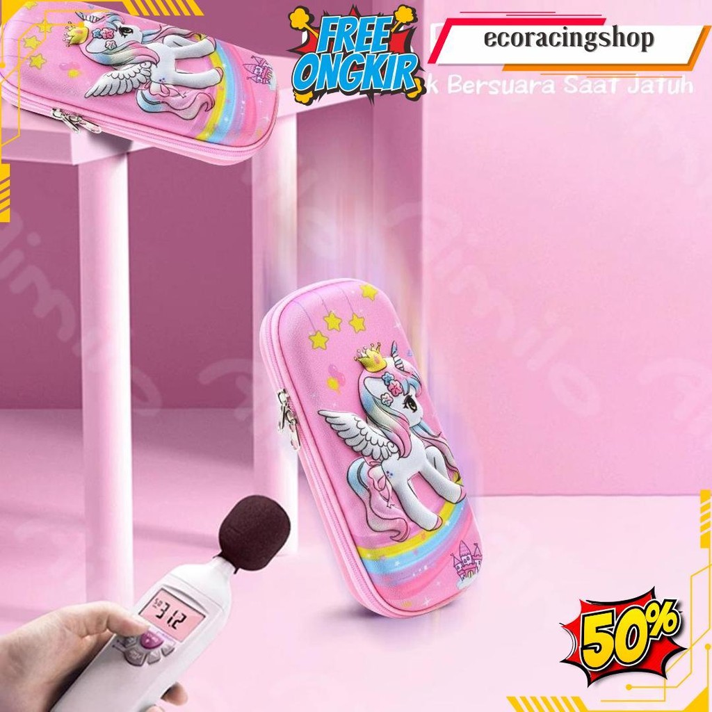 

Aimilo - Tempat Pensil Aesthetic 3D Tempat Pensil Anak Perempuan Waterproof Kotak Pensil Anak Laki Laki Alat Tulis Sekolah Bisa Cod