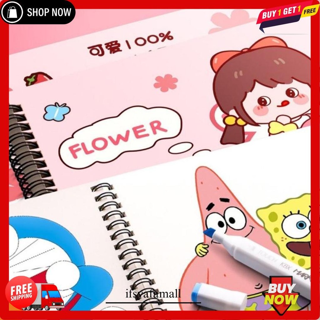 

Voova A4 Drawing Book Buku Gambar Anak / Buku Gambar Polos A4 / Drawing Book Gratis Ongkir