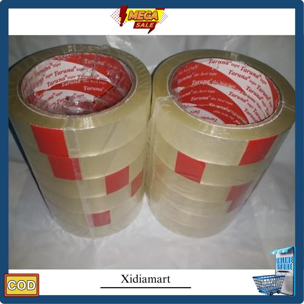 

Slop Isi 6 - Isolasi 1 Inch X 90 Yard / Solatip / Lakban 24Mm Gratis Ongkir