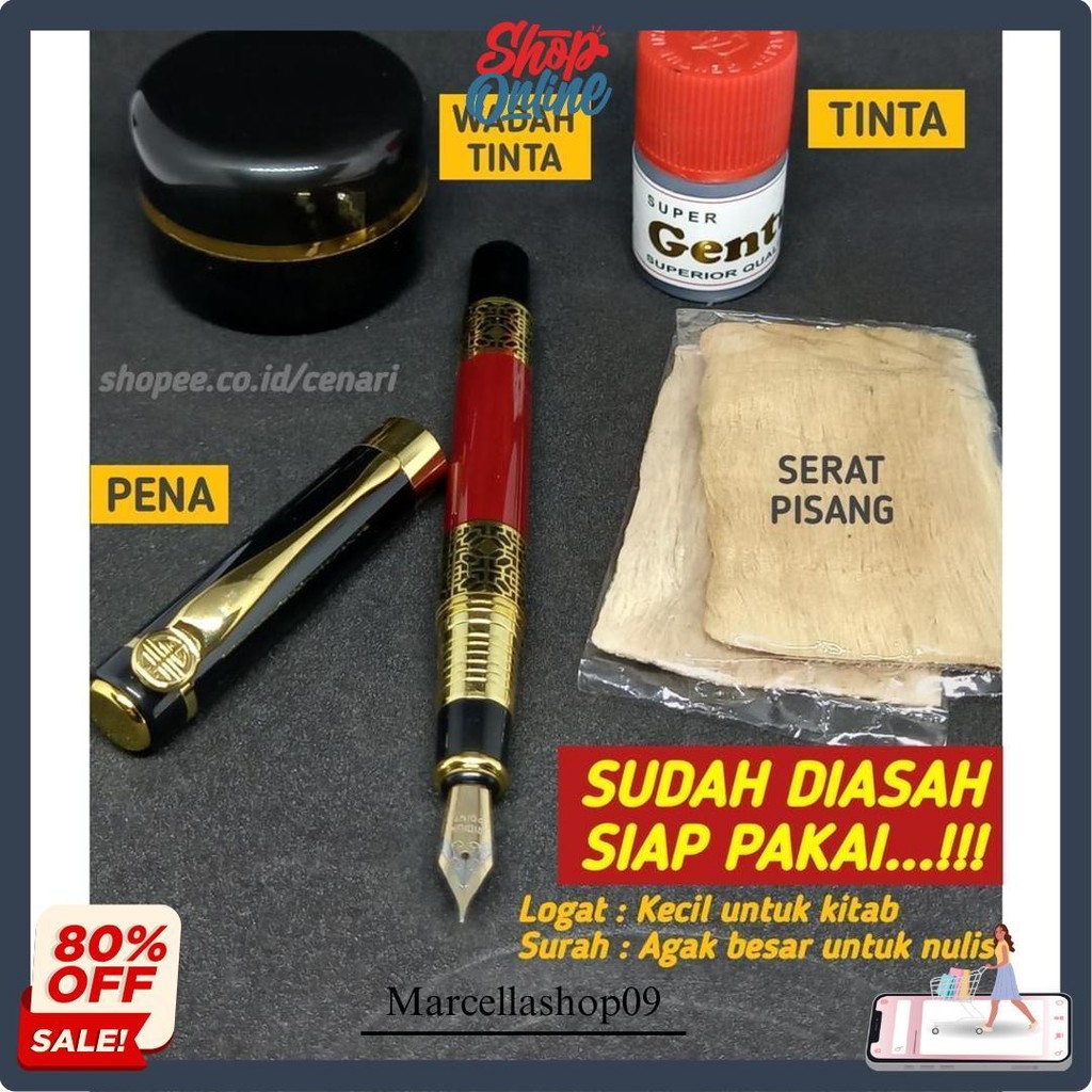 

Kalam Fountain Pen Tutul Pena Lugoh Kitab Pentul Kaligrafi Logat Asahan 1 Paket Sudah Diasah Lugot Siap Kirim