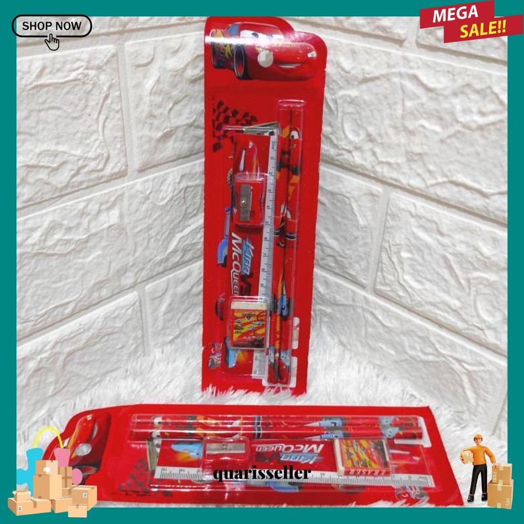 

Stationary Set 5 Pcs Set Alat Tulis Anak Cod