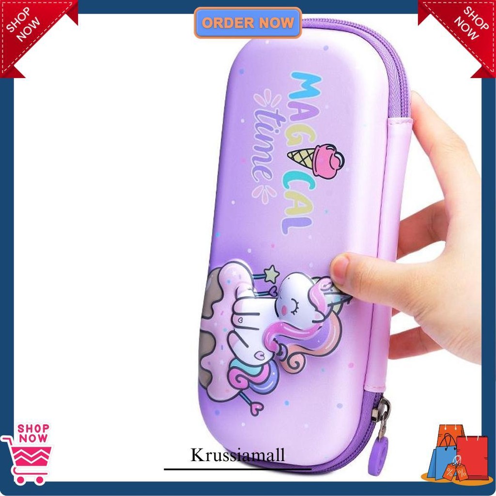 

Tempat Pensil Anak Timbul 6 Dimensi Karakter Unik 2D Aesthetic Cowok Cewek Bisa Untuk Sekolah -M0188 Bisa Cod
