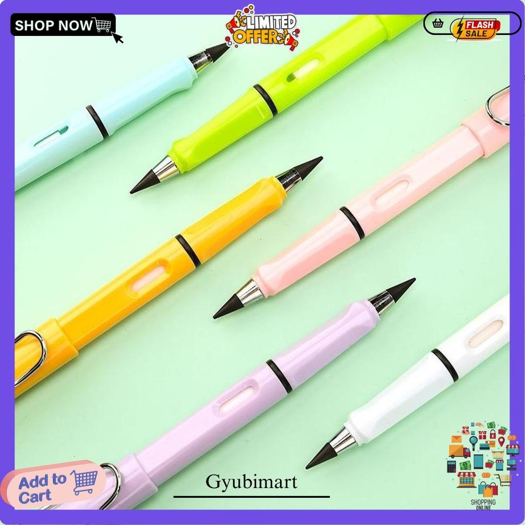 

Murmure I Pensil Abadi Eternal + Penghapus / Pensil Tanpa Batas / Pensil Eternal Plus Eraser / Pensil Tidak Bisa Habis Original Produk