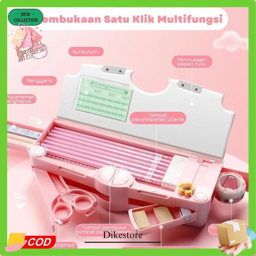 

[Ready] Aimilo Kotak Pensil Anak Perempuan Tempat Pensil Anak Perempuan Kotak Pensil Multifungsi Kado Anak Sd Bisa Cod
