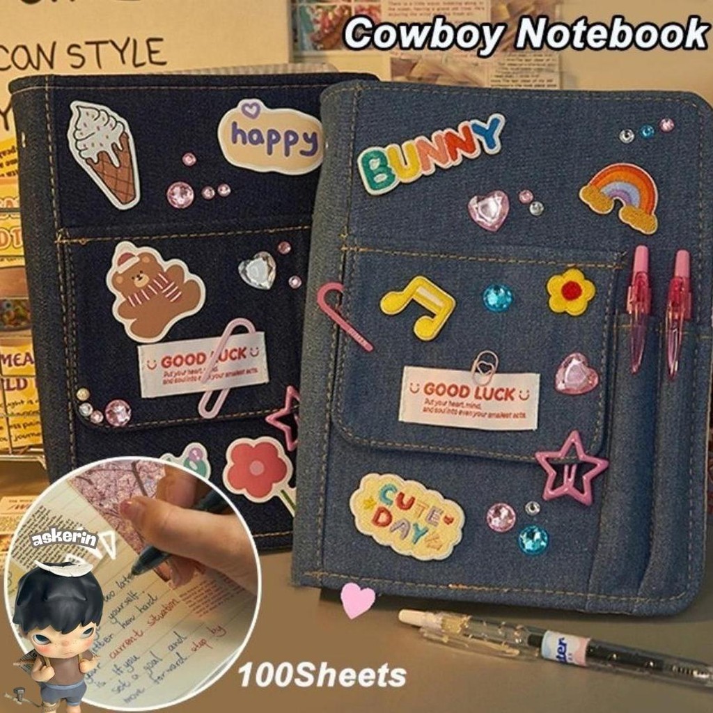 

200Pages/100Sheets Buku Catatan Berkualitas Tinggi Buku Catatan Lepas Gaya Retro Buku Catatan Gaya Amerika Diskon