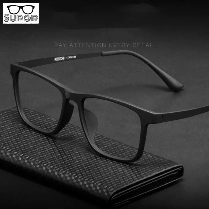 Kacamata Korea Ff50 Original Black Full Frame Kaca Mata Minus Pria