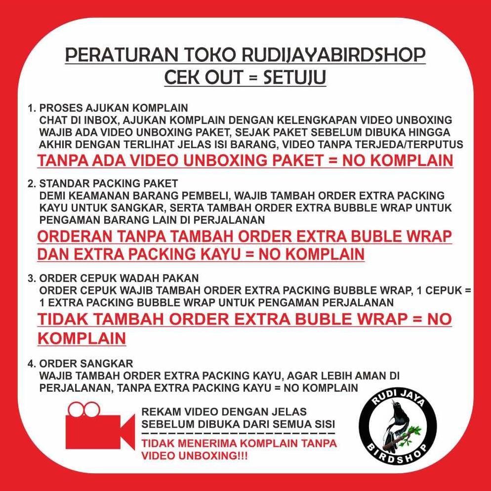 Of14 AMS LOLOH BONGSOR BRAL BRUL KRAKATAU R&D RnD PAKAN MAKANAN LOLOH LOLOHAN ANAKAN PIYIK BURUNG MU