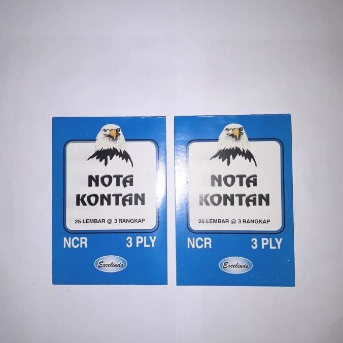 

New!! Nota Kontan Kecil Ncr 3 Ply ( Isi 10 Buku )