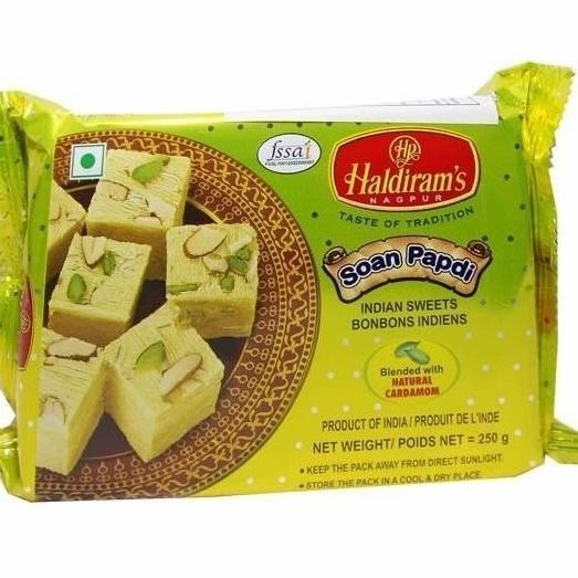 

+%+%+%] Soan Papdi Cardamom Haldiram Sweets / Manisan India Haldirams Kapulaga