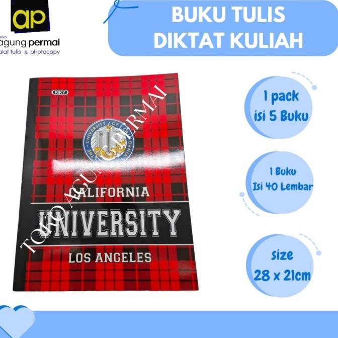 

Promo!! Buku Tulis Diktat Kuliah Kiky