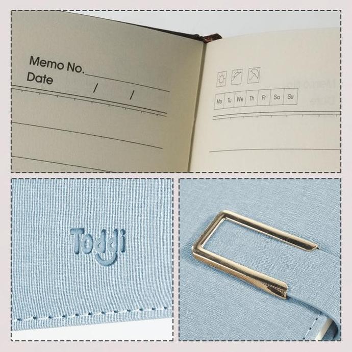 

Diskon!! Toddi Buku Jurnal Hardcover Notebook Diary 72Gsm 192 Halaman Grid - Jsk25